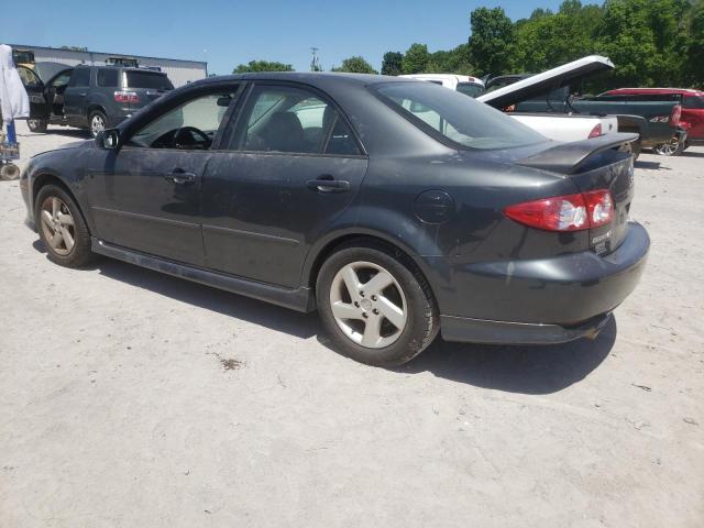 1YVFP80C335M33991 - 2003 MAZDA 6 I CHARCOAL photo 2