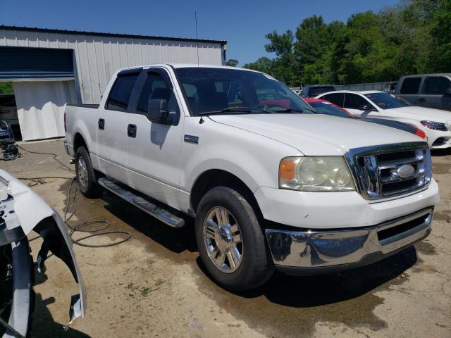 1FTRW12W18FC23914 - 2008 FORD F150 SUPERCREW WHITE photo 4