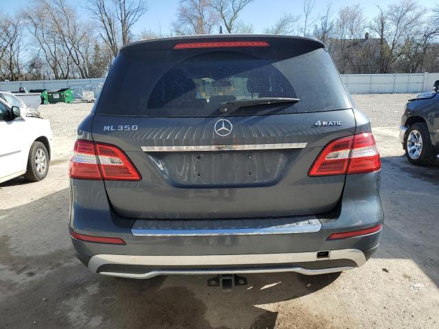 4JGDA5HB0FA602915 - 2015 MERCEDES-BENZ ML 350 4MATIC GRAY photo 6