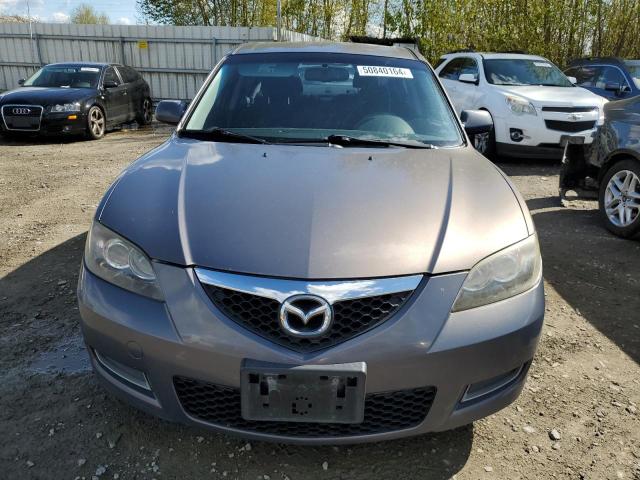 JM1BK32F871699467 - 2007 MAZDA 3 I GRAY photo 5