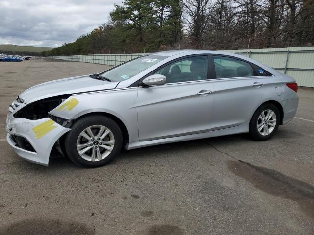 5NPEB4AC8EH884537 - 2014 HYUNDAI SONATA GLS SILVER photo 1