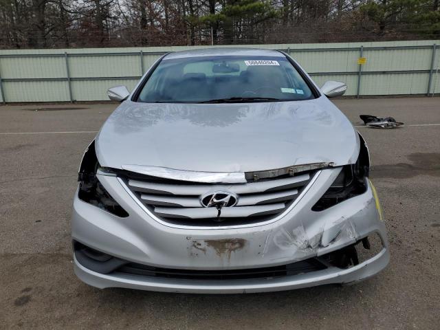 5NPEB4AC8EH884537 - 2014 HYUNDAI SONATA GLS SILVER photo 5