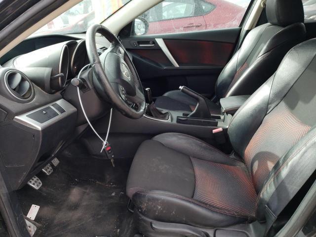 JM1BL1L35C1544195 - 2012 MAZDA SPEED 3 BLACK photo 7