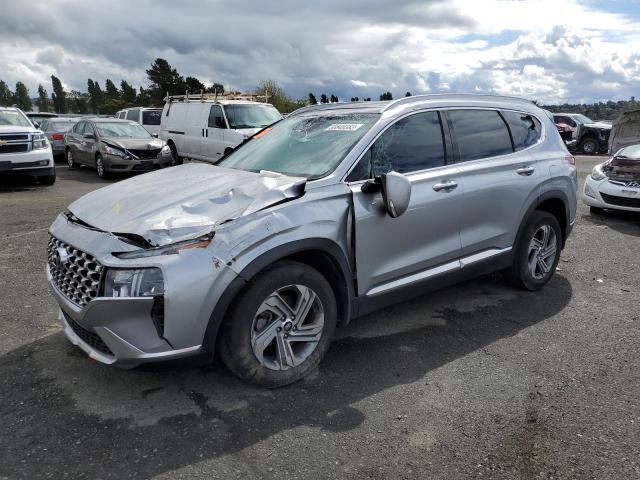 5NMS34AJ2MH332753 - 2021 HYUNDAI SANTA FE SEL SILVER photo 1