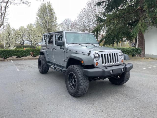 1C4BJWDG6DL582092 - 2013 JEEP WRANGLER U SPORT ვერცხლისფერი ფოტო 1