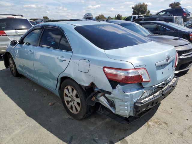 4T1BB46K38U038499 - 2008 TOYOTA CAMRY HYBRID BLUE photo 2