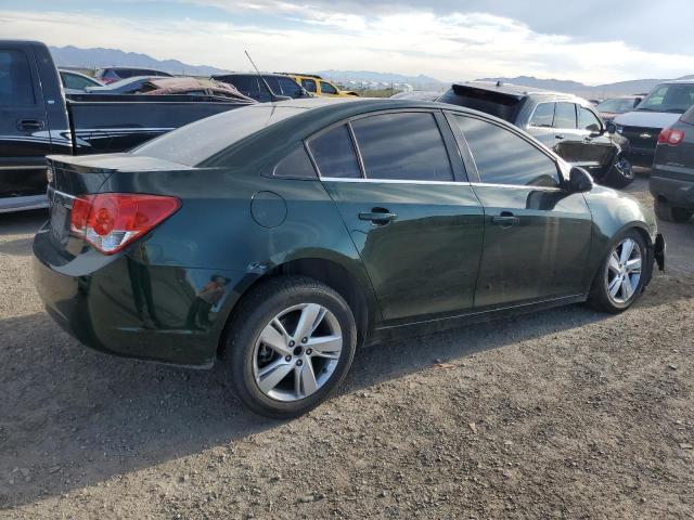 1G1P75SZXE7142222 - 2014 CHEVROLET CRUZE GREEN photo 3