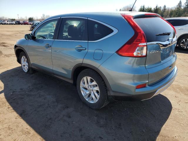 2HKRM4H5XGH122140 - 2016 HONDA CR-V EX BLUE photo 2