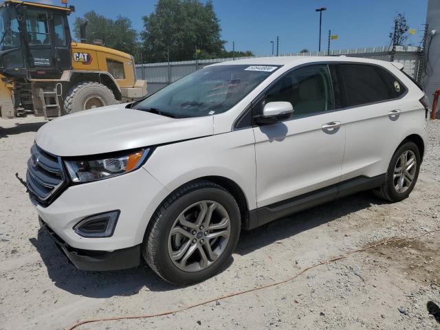 2FMPK3K96JBC35469 - 2018 FORD EDGE TITANIUM WHITE photo 1