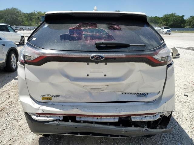 2FMPK3K96JBC35469 - 2018 FORD EDGE TITANIUM WHITE photo 6