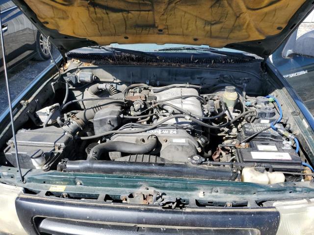 4TASN92N0YZ593224 - 2000 TOYOTA TACOMA XTRACAB PRERUNNER მწვანე ფოტო 11