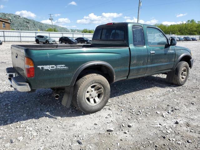 4TASN92N0YZ593224 - 2000 TOYOTA TACOMA XTRACAB PRERUNNER მწვანე ფოტო 3