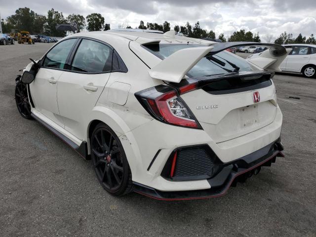 SHHFK8G71KU204265 - 2019 HONDA CIVIC TYPE-R TOURING WHITE photo 2