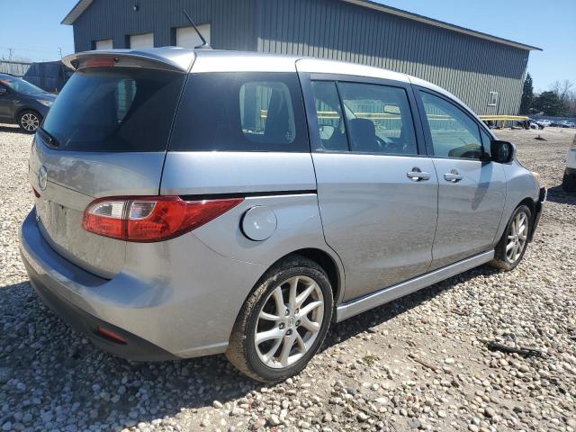 JM1CW2CL2C0124692 - 2012 MAZDA 5 SILVER photo 3