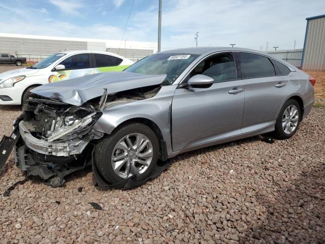 1HGCV1F17KA156801 - 2019 HONDA ACCORD LX SILVER photo 1