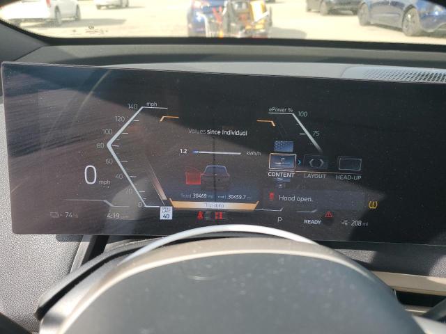 WB523CF00RCN44708 - 2024 BMW IX XDRIVE50 GRAY photo 9