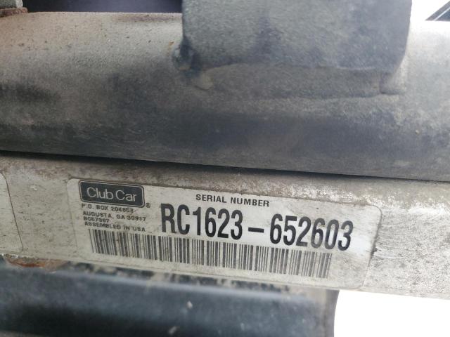 RC1623652603 - 2016 GOLF CLUB CAR BLACK photo 10