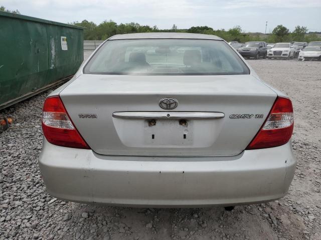 4T1BE32K44U278730 - 2004 TOYOTA CAMRY LE SILVER photo 6