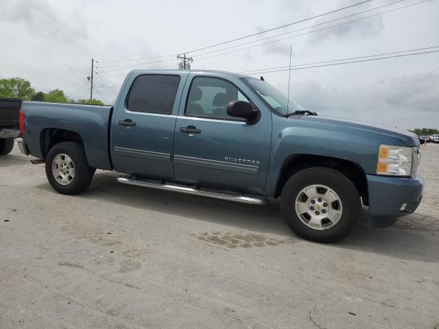 3GCRCSE05AG141565 - 2010 CHEVROLET SILVERADO C1500 LT BLUE photo 4