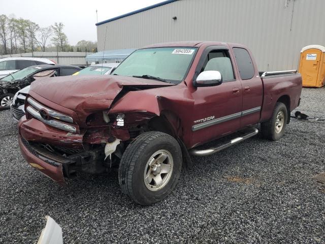 5TBRT34143S361566 - 2003 TOYOTA TUNDRA ACCESS CAB SR5 MAROON photo 1