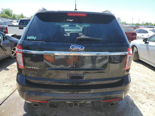 1FMHK7F87BGA38592 - 2011 FORD EXPLORER LIMITED BLACK photo 6