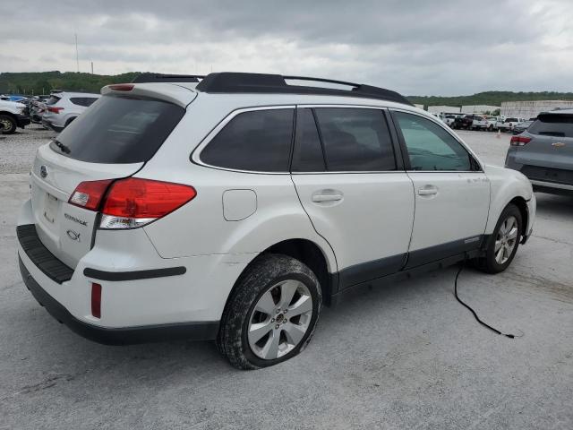 4S4BRCKC4A3372217 - 2010 SUBARU OUTBACK 2.5I LIMITED WHITE photo 3