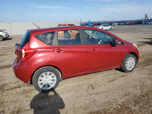 3N1CE2CPXFL406451 - 2015 NISSAN VERSA NOTE S RED photo 3