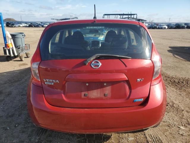 3N1CE2CPXFL406451 - 2015 NISSAN VERSA NOTE S RED photo 6