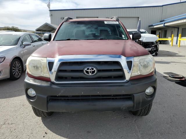 5TEJU62N48Z507077 - 2008 TOYOTA TACOMA DOUBLE CAB PRERUNNER MAROON photo 5