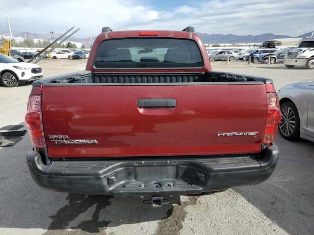5TEJU62N48Z507077 - 2008 TOYOTA TACOMA DOUBLE CAB PRERUNNER MAROON photo 6