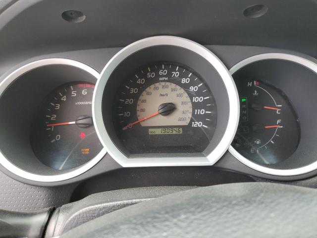 5TEJU62N48Z507077 - 2008 TOYOTA TACOMA DOUBLE CAB PRERUNNER MAROON photo 9