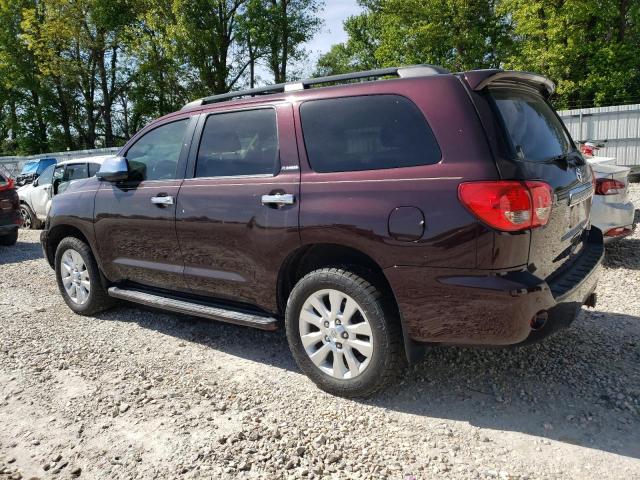 5TDDW5G13DS091313 - 2013 TOYOTA SEQUOIA PLATINUM MAROON photo 2