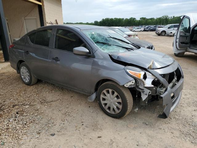 3N1CN7AP2HL803767 - 2017 NISSAN VERSA S GRAY photo 4