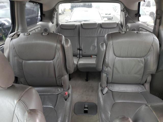 5TDBA22C16S072596 - 2006 TOYOTA SIENNA XLE SILVER photo 10