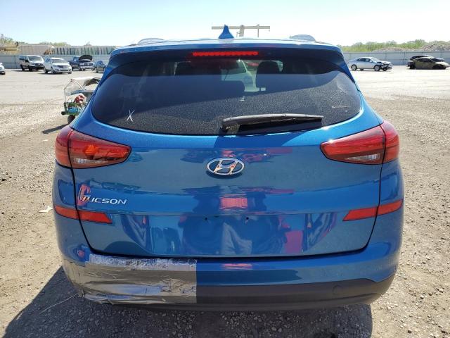 KM8J33A44KU990284 - 2019 HYUNDAI TUCSON LIMITED BLUE photo 6