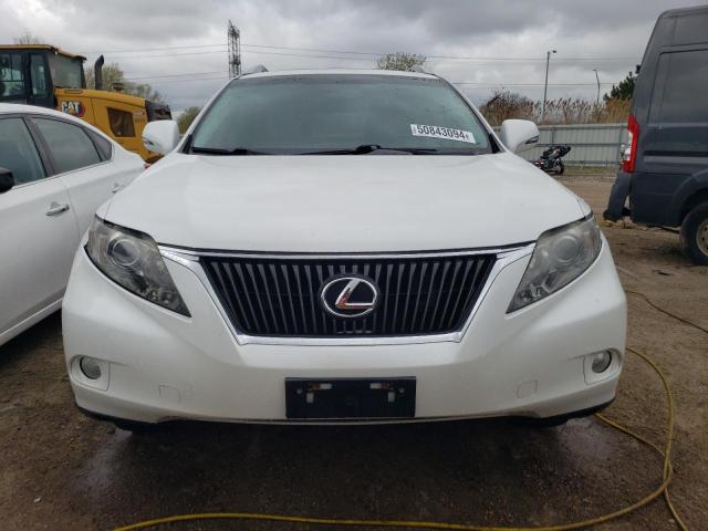 2T2BK1BAXBC118849 - 2011 LEXUS RX 350 WHITE photo 5