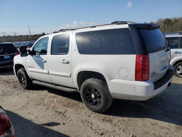 1GKFK16337J175184 - 2007 GMC YUKON XL K1500 WHITE photo 2