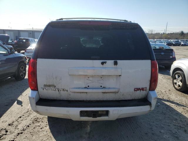 1GKFK16337J175184 - 2007 GMC YUKON XL K1500 WHITE photo 6