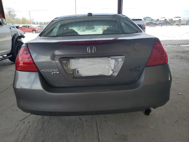 1HGCM56897A105976 - 2007 HONDA ACCORD EX GRAY photo 6