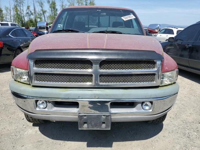 3B7HF13Z7VG780499 - 1997 DODGE RAM PICKUP RED photo 5