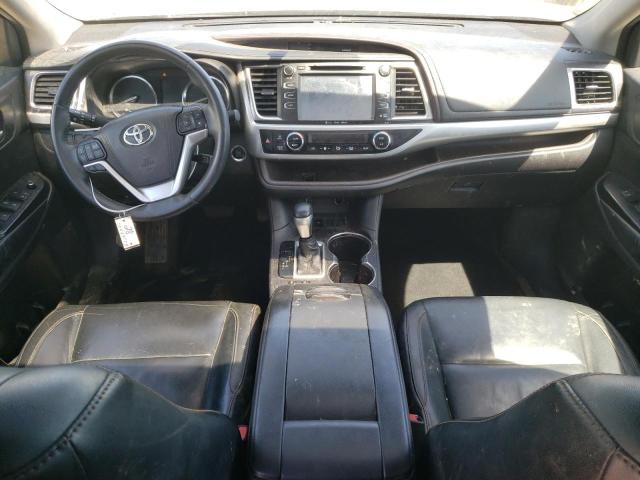 5TDKKRFHXGS140598 - 2016 TOYOTA HIGHLANDER XLE GRAY photo 8