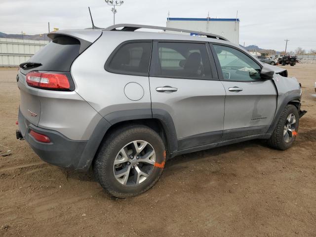 1C4PJMBS4GW205443 - 2016 JEEP CHEROKEE TRAILHAWK SILVER photo 3