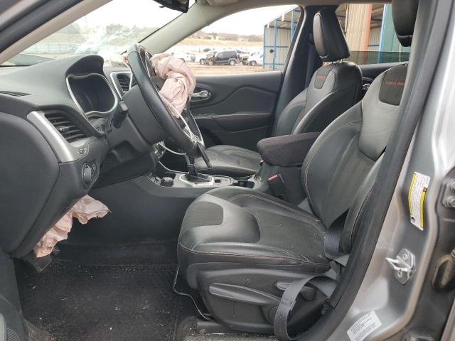 1C4PJMBS4GW205443 - 2016 JEEP CHEROKEE TRAILHAWK SILVER photo 7