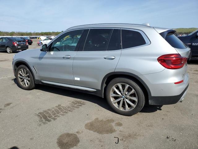 5UXTR9C50KLE21296 - 2019 BMW X3 XDRIVE30I SILVER photo 2