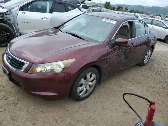 1HGCP2F87AA164831 - 2010 HONDA ACCORD EXL BURGUNDY photo 1