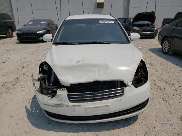 KMHCN46C88U205251 - 2008 HYUNDAI ACCENT GLS WHITE photo 5