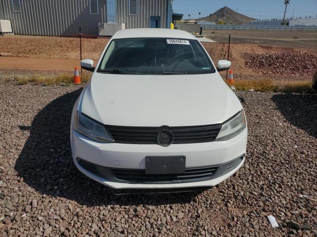 3VWDP7AJ7CM105906 - 2012 VOLKSWAGEN JETTA SE WHITE photo 5