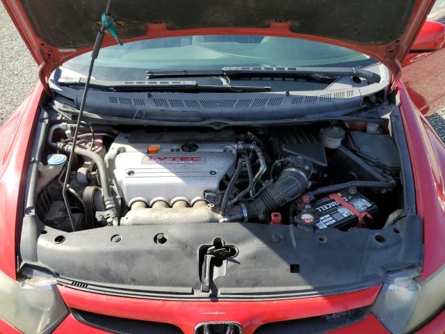 2HGFG21548H706442 - 2008 HONDA CIVIC SI RED photo 11