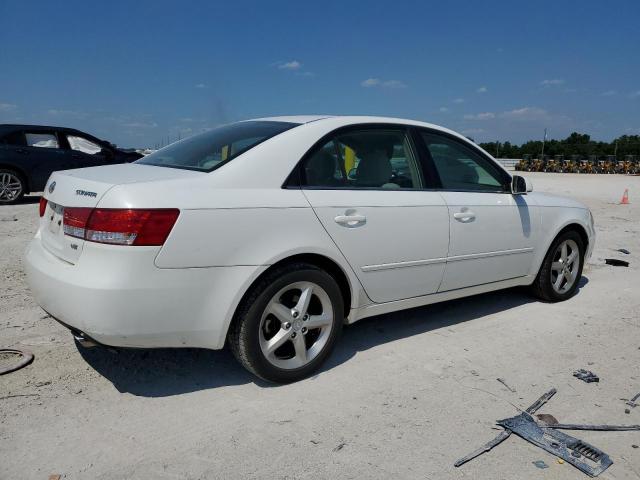 5NPEU46F47H158299 - 2007 HYUNDAI SONATA SE WHITE photo 3