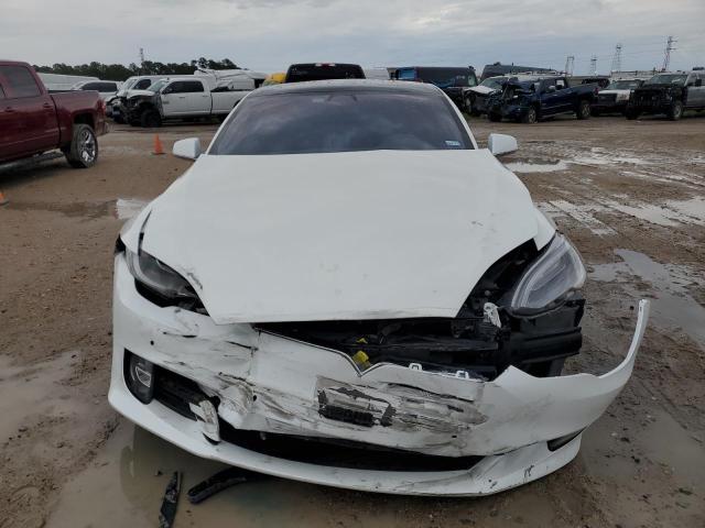 5YJSA1E22LF396153 - 2020 TESLA MODEL S WHITE photo 5